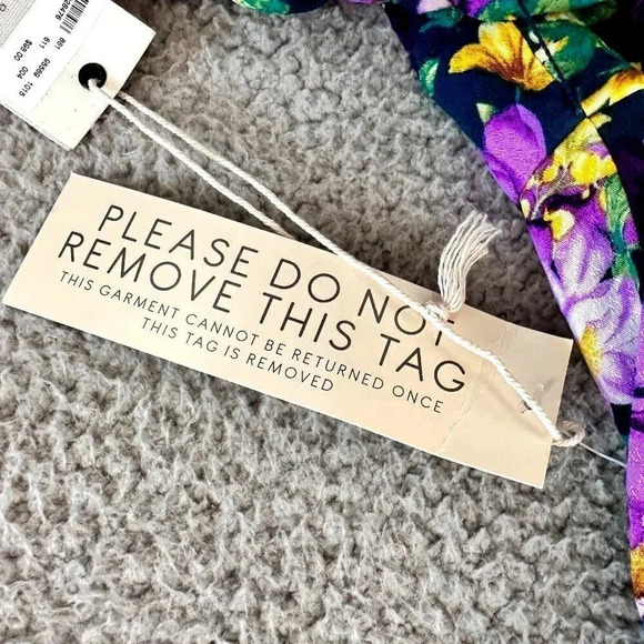 Happy x Nature Dress Women XS Mini Wrap Kate Hudson Environment Friendly Recycle - Picture 12 of 16